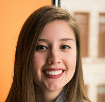 CFO Victoria Lawson, directiva de una empresa de trading financiero, retrato
